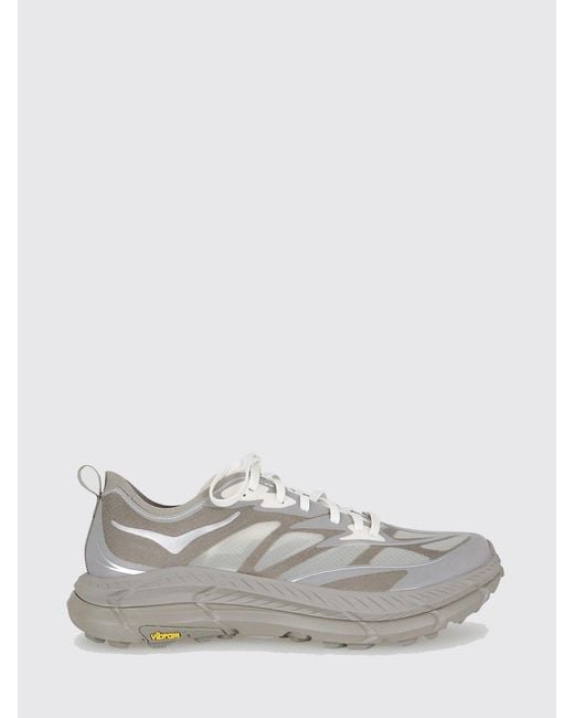 Hoka One One White Mafate Speed 4 Lite Mesh Sneakers for men