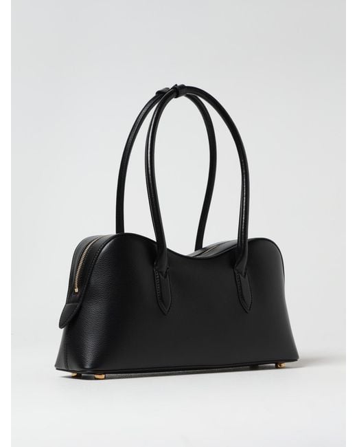 Stella McCartney Black Ryder Grained Faux Leather Bag