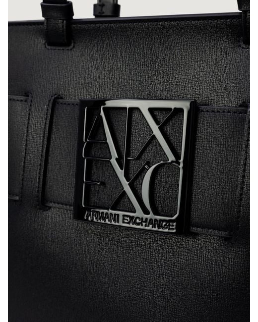 Bolso De Mano Mujer ARMANI EXCHANGE de color Black