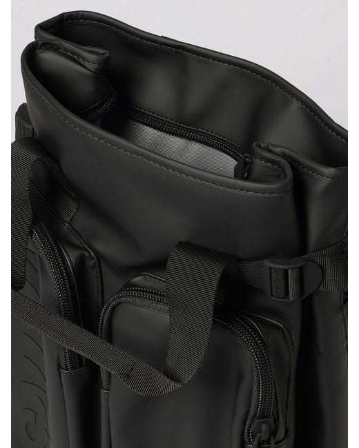 Rains Black Backpack for men