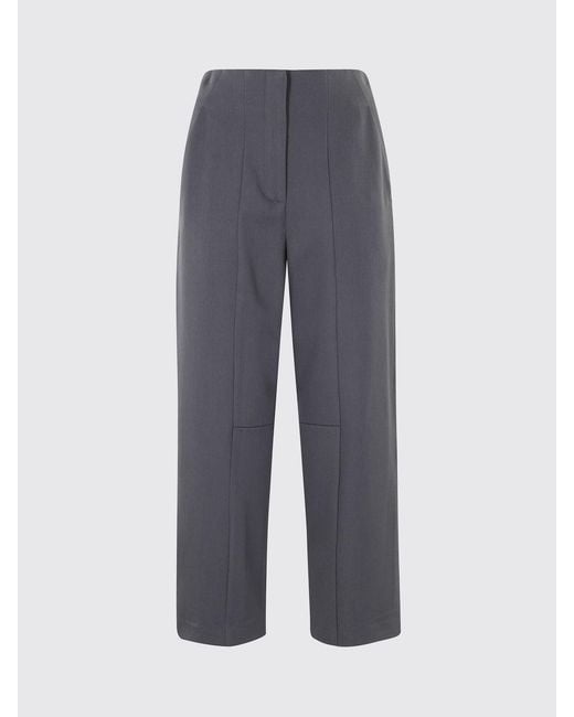 Erika Cavallini Semi Couture Gray Pants