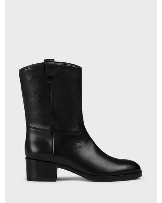 Botines Planos Mujer Doucal's de color Black