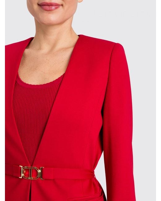 Twinset Red Jacket