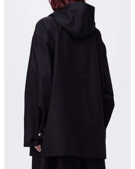 Totême Blue Hooded Organic Cotton Jacket