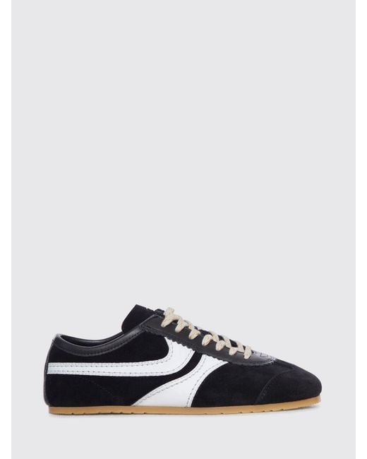 Dries Van Noten White Leather Sneakers