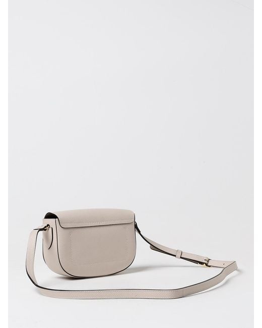 Longchamp Natural Leather Crossbody Bag