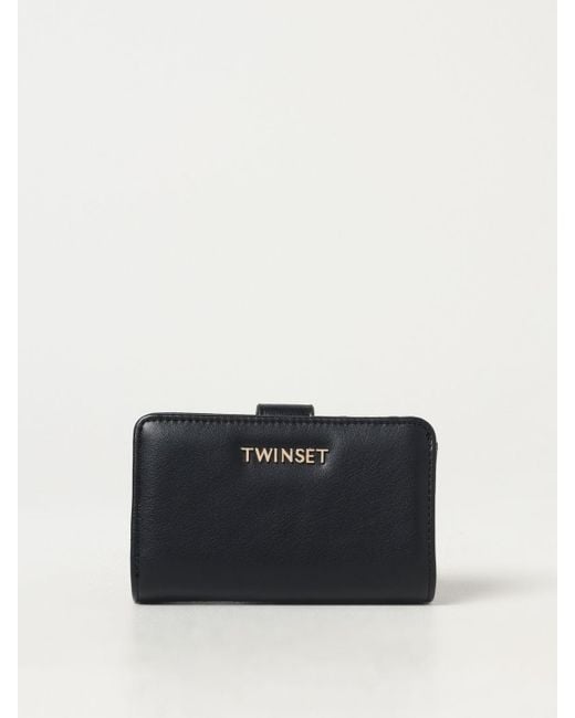 Portafoglio di Twinset in Blue