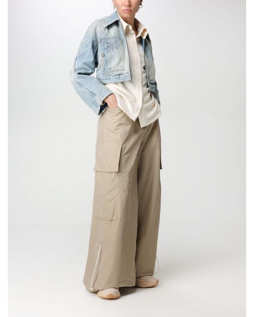 Palm Angels Natural Trousers