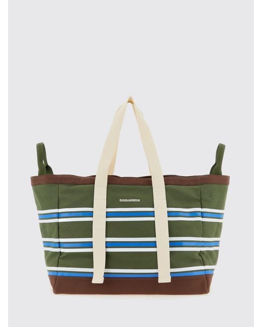 DSquared² Green College Tote Handbag