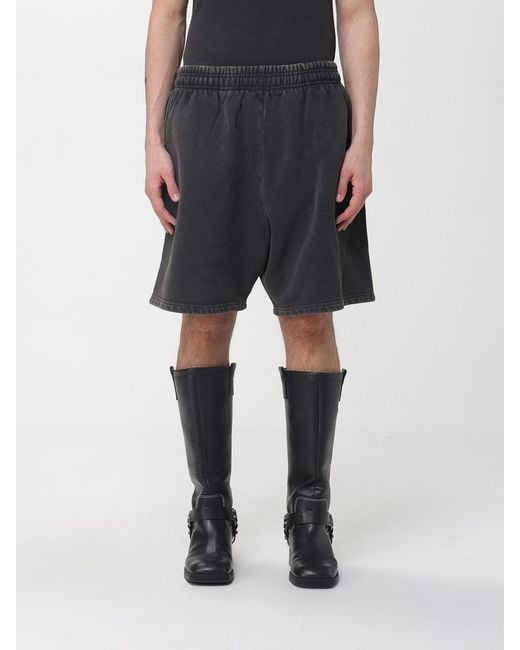 Entire studios Black Jersey Jogging Shorts for men
