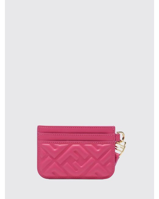 Fendi Pink Credit Card Holder