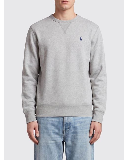Polo Ralph Lauren Gray Crewneck Sweatshirt for men