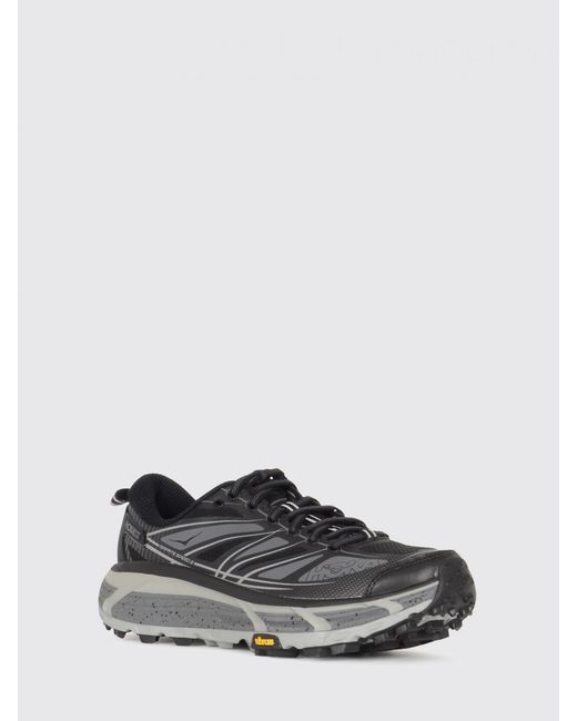 Hoka One One Gray Mafate Speed 2 Mesh And Rubber Sneakers