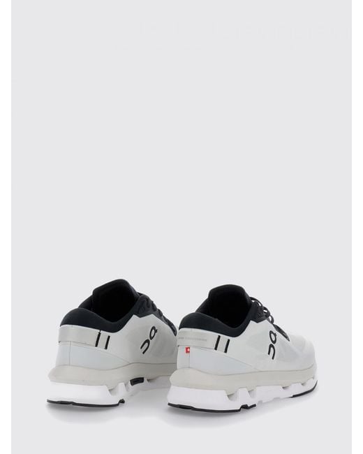 On Shoes White Cloudzone Polyester Sneakers On for men