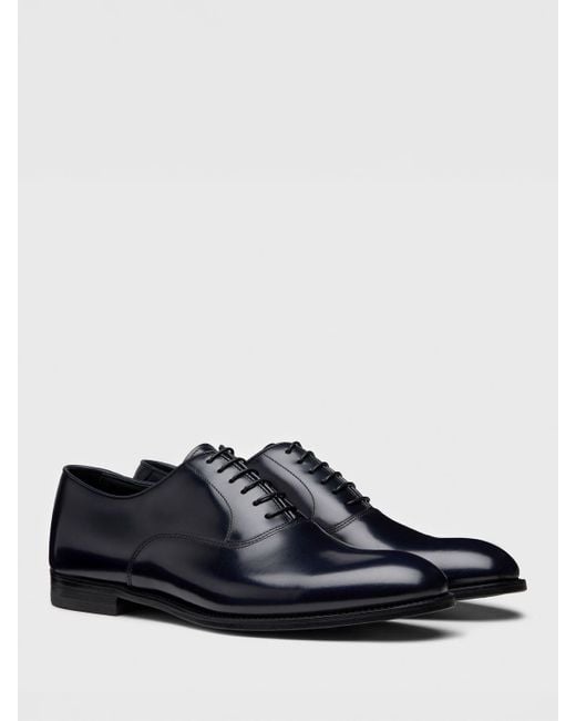 Doucal's Blue Brogue Shoes for men