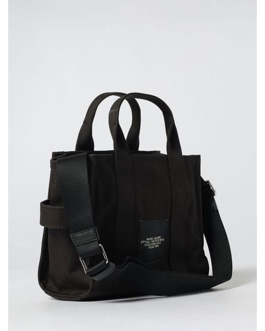 Marc Jacobs Black The Tote Bag Small Canvas Bag