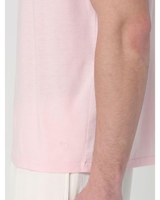 Camiseta Tom Ford de hombre de color Pink