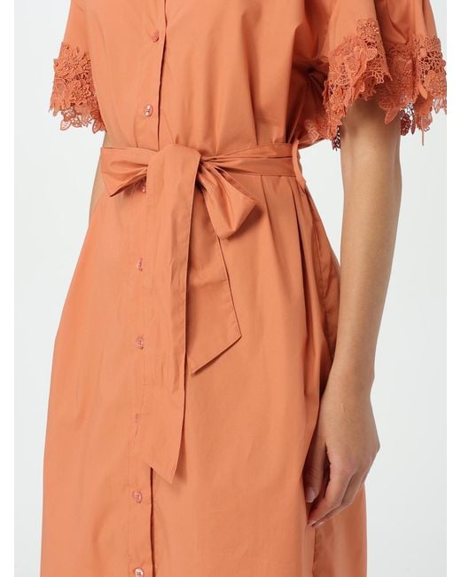 Twinset Orange Dress