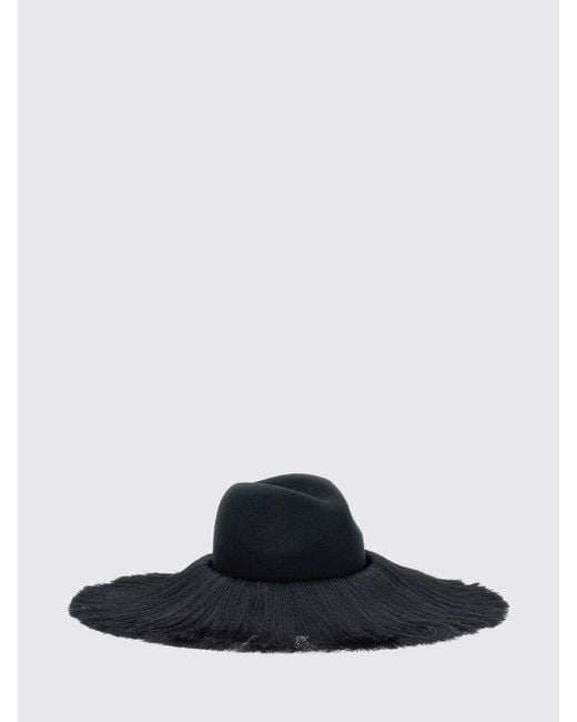 Cappello Fedora di Comme des Garçons in Black da Uomo
