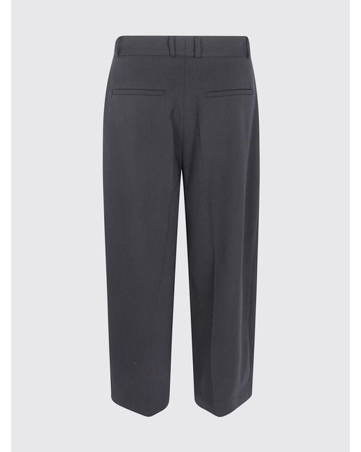 Studio Nicholson Black Line Wide-Leg Tailored Trousers for men