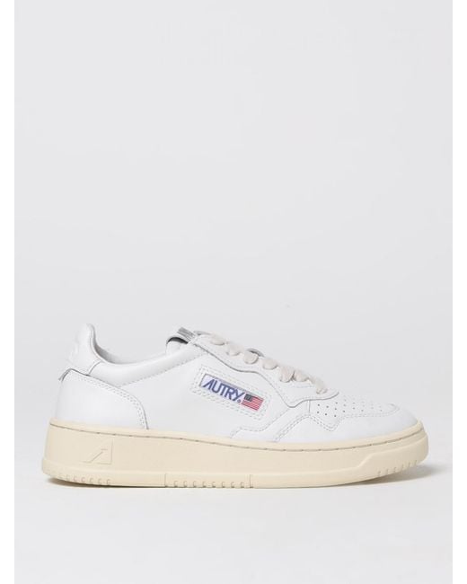 Baskets Medalist Low En Cuir Autry en coloris White