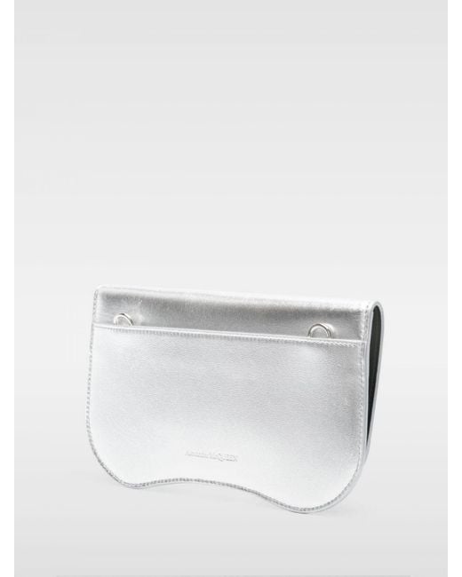 Alexander McQueen White Handbag