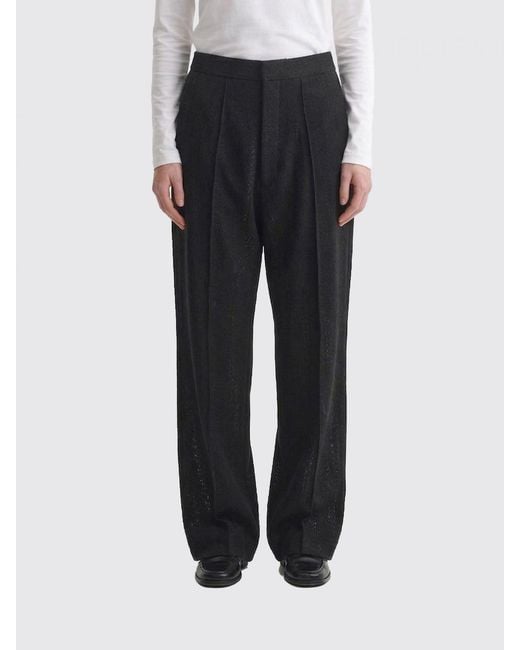 Phoebe Philo Black Gabardine Tailored Trousers