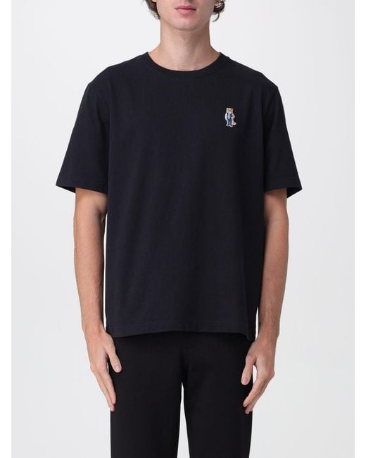 Maison Kitsuné Black Polo Shirt for men