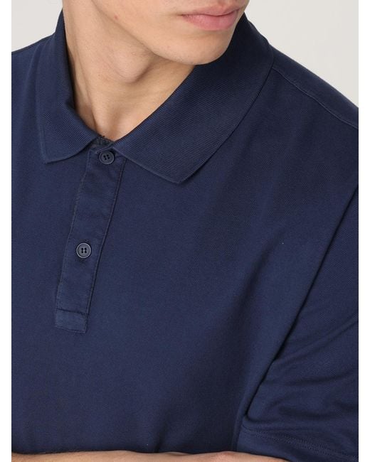 Paul & Shark Blue Short Sleeve Polo Shirt Regular Fit for men