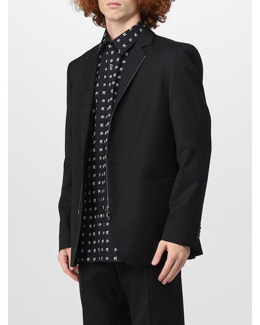 Karl Lagerfeld Black Blazer for men