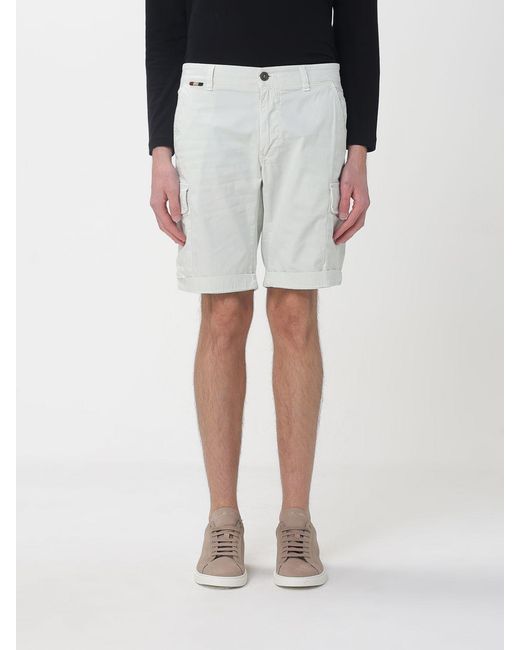 Mason's Black Cargo Shorts for men