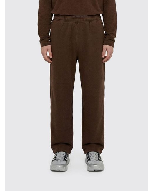 Entire studios Brown Cotton Jogging Pants for men