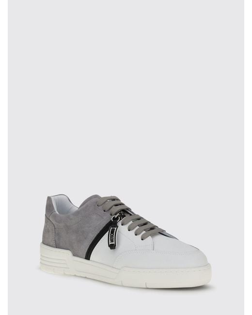 Moschino Couture White Leather Sneakers for men