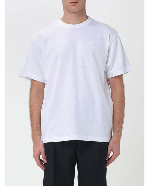 Gucci White T-Shirt for men