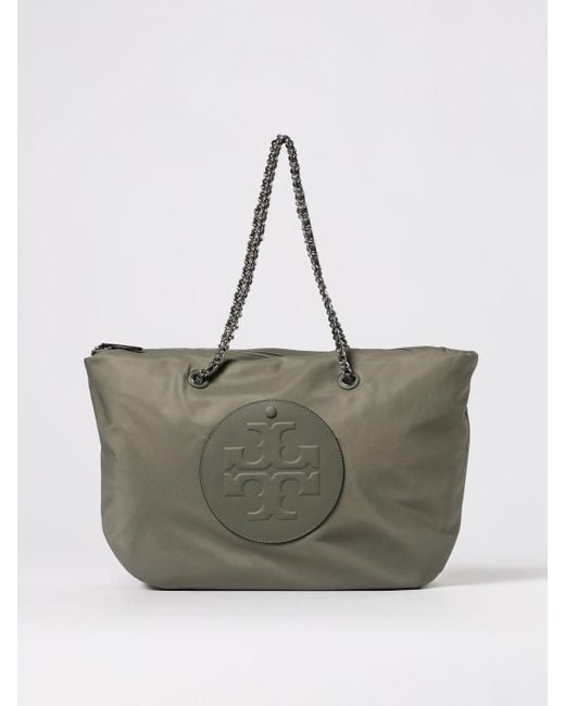 Tory Burch Gray Shoulder Bag