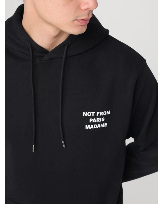 Drole de Monsieur Blue Drole De Monsieur Basic Cotton Sweatshirt for men