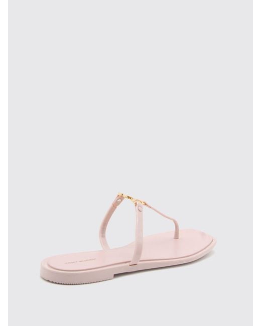 Tory Burch Pink Rubber Sandals