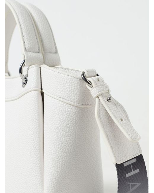 Armani Exchange White Handtasche