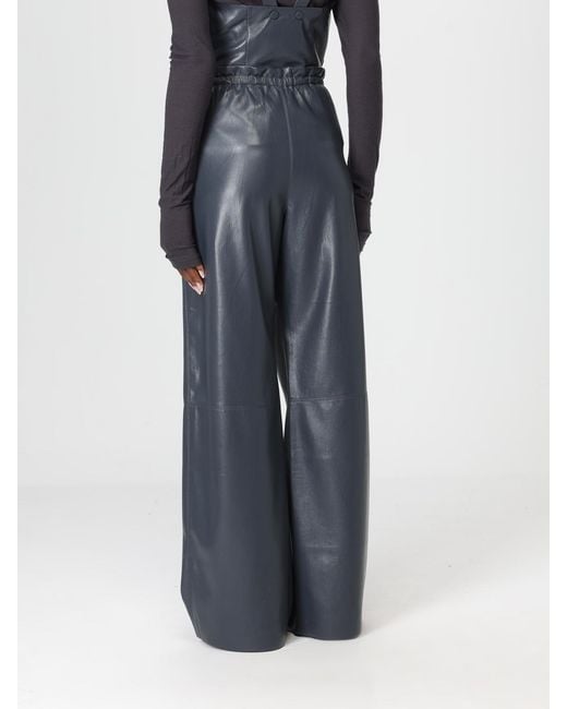 Pantalones Mujer Nanushka de color Blue