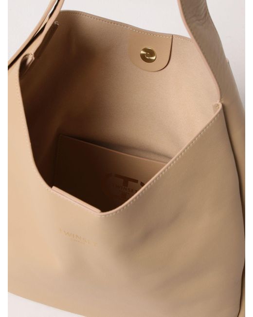 Twinset Natural Shoulder Bag