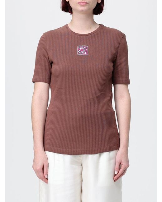 Marni Red Cotton T-Shirt
