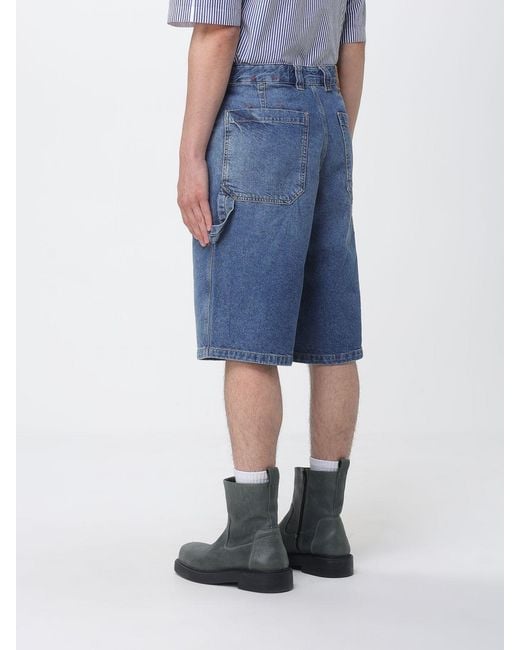 DIESEL Blue D-Livery-W-Short Denim Shorts for men