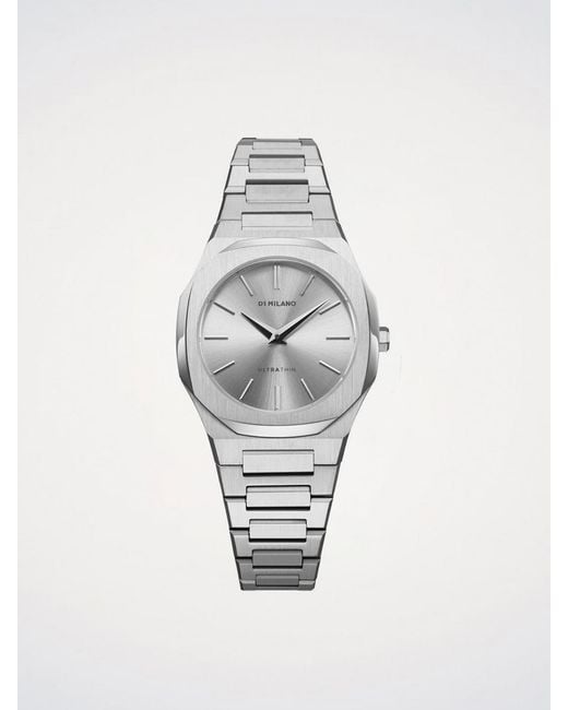 D1 Milano Metallic Ultra Thin Zephyr 30 Mm Watch