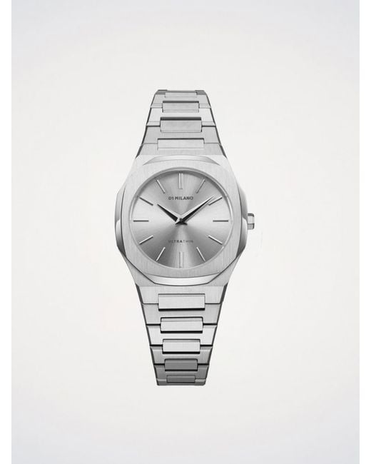 D1 Milano Metallic Ultra Thin Zephyr 30 Mm Watch