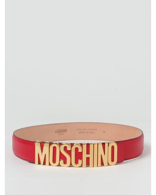 Moschino Couture Red Belt