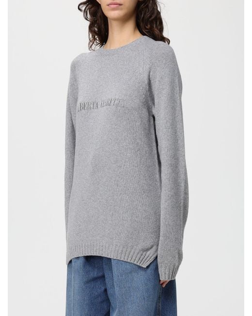 Alberta Ferretti Gray Jumper