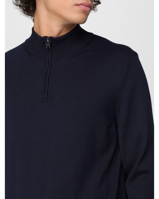 Boss Blue Sweater for men