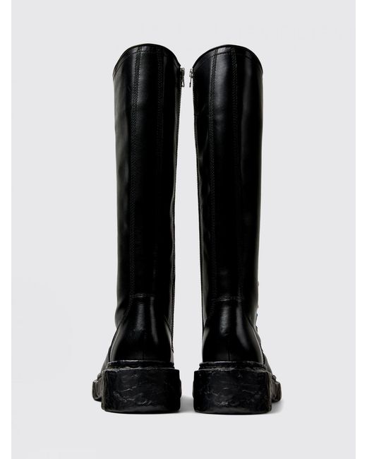CAMPERLAB Black Vamonos Leather Boot for men