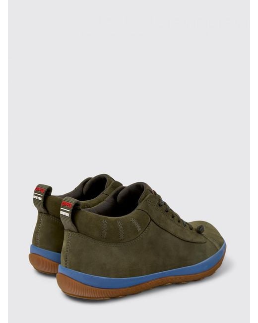 Camper Green Peu Pista Gm Gore-Tex Nubuck Ankle Boots for men