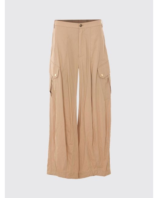 Pinko Natural Cotton Cargo Trousers